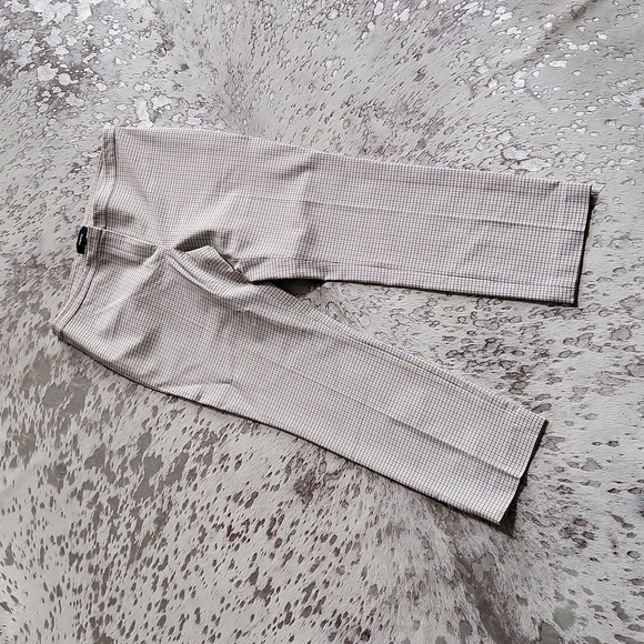 Theory Classic Plaid Skinny Fit Ankle Pant Sz6 - Picture 7 of 11